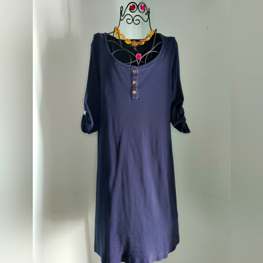 Women's Ralph Lauren navy blue dress